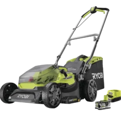 Ryobi RY18LMX37A-150 plæneklipper 1x5.0 Ah batteri og lader 18V ONE+