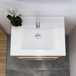 Scanbad Amber Vask 61x45,5 cm porcelæn hvid