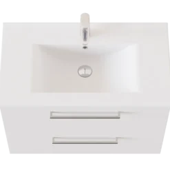 Scanbad Amber Vask 81x45,5 cm porcelæn hvid