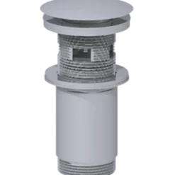 Scanbad Delta bundventil m/push-open krom