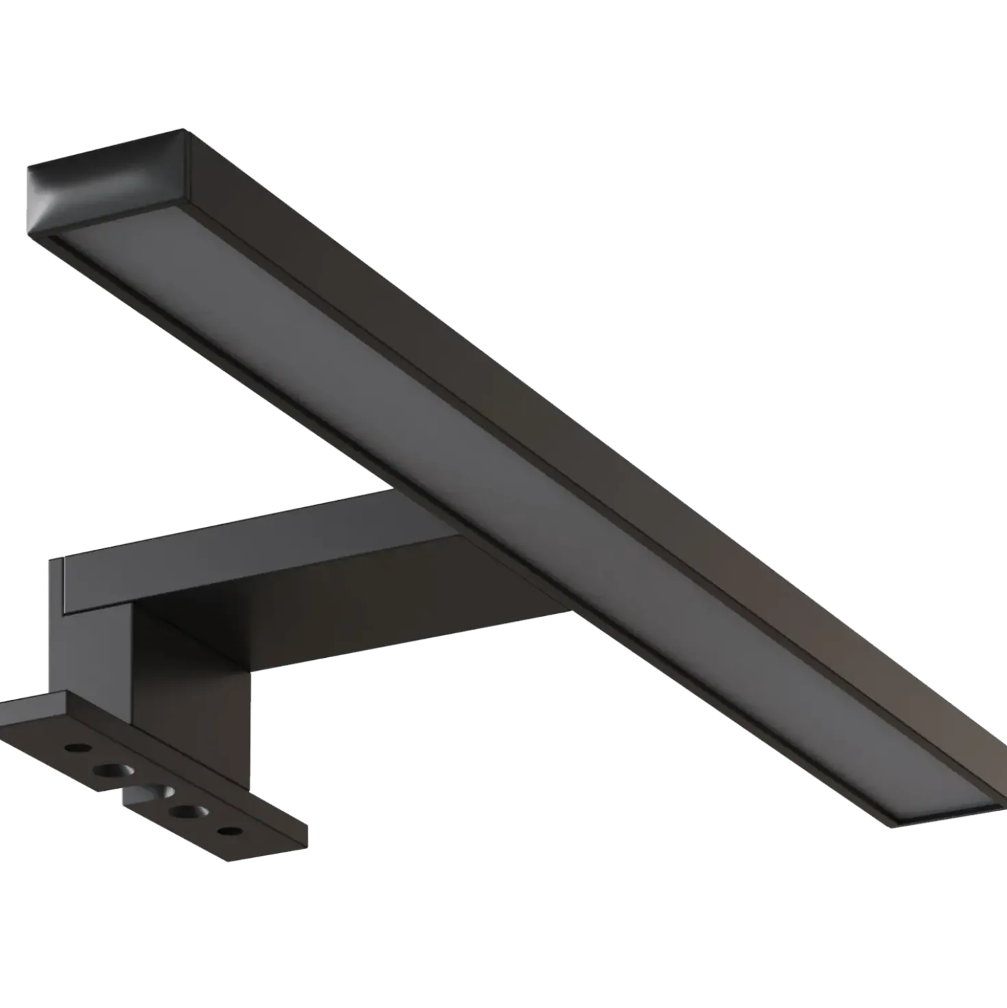 Scanbad Libra LED lampe L300 mm, sort 230v
