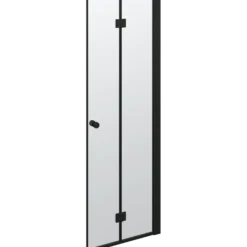 Scanbad Match foldbar brusedør 69x200 cm mat sort