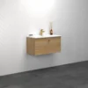 Scanbad Multo+ vaskeskab m/Amber mini vask 81 cm varm eg