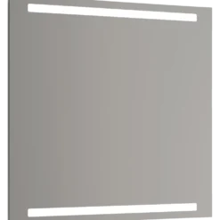 Scanbad Repeat spejl 70x80 cm med LED lys i top og bund