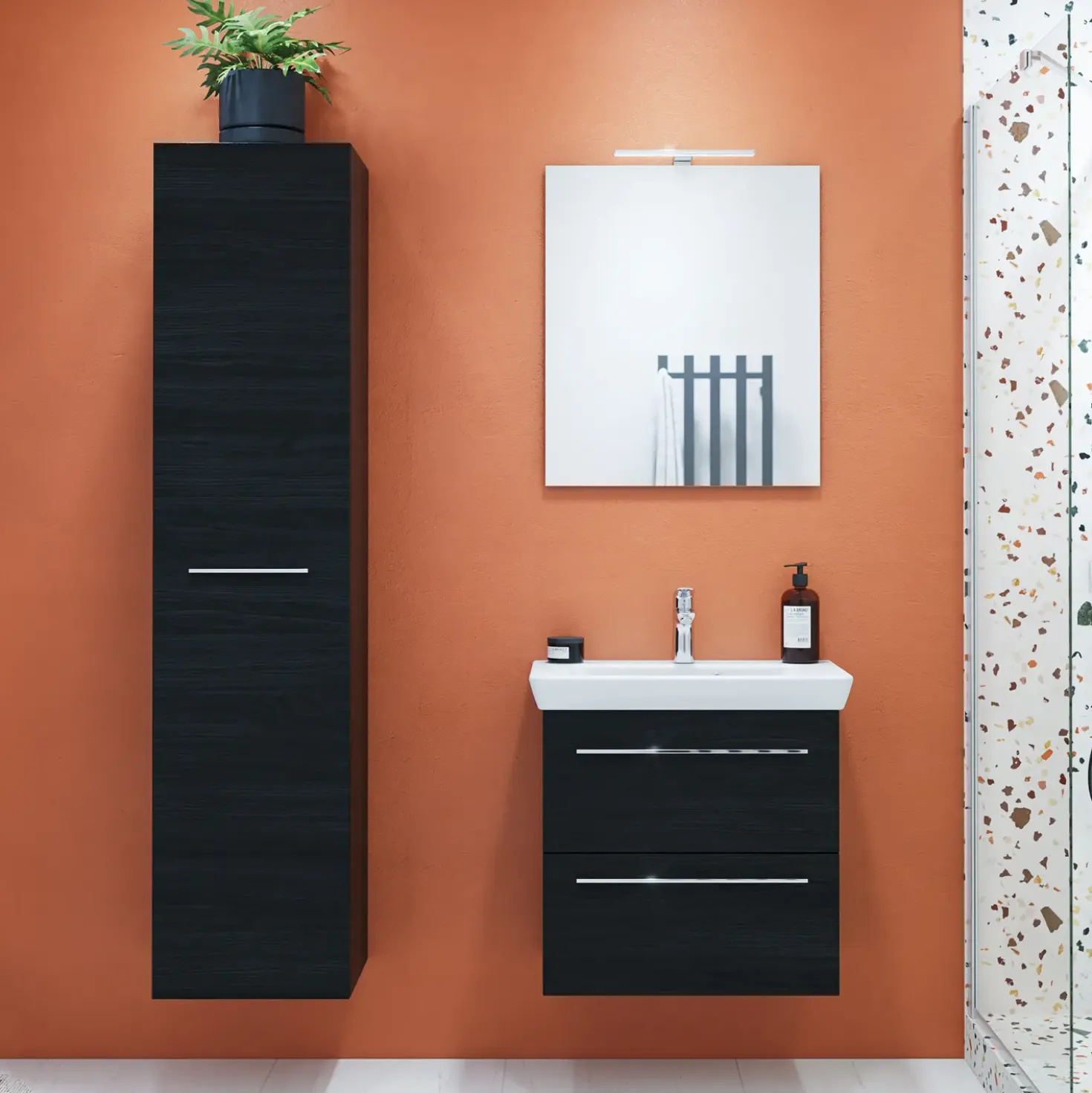 Scanbad Select spejl 70x60x0,4 cm