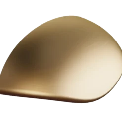 Scanbad Shell bøjlegreb 8,7x3,3x2 cm messing