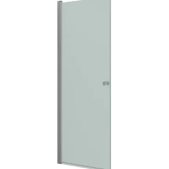 Scanbad svingdør A 89x200cm børstet satin/isglas
