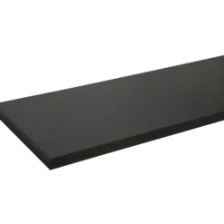 Scandiwood hylde sort folie 16x400x800 mm
