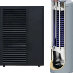 Scantherm Skagen varmepumpesæt 12 kW m/combitank 180/85 L