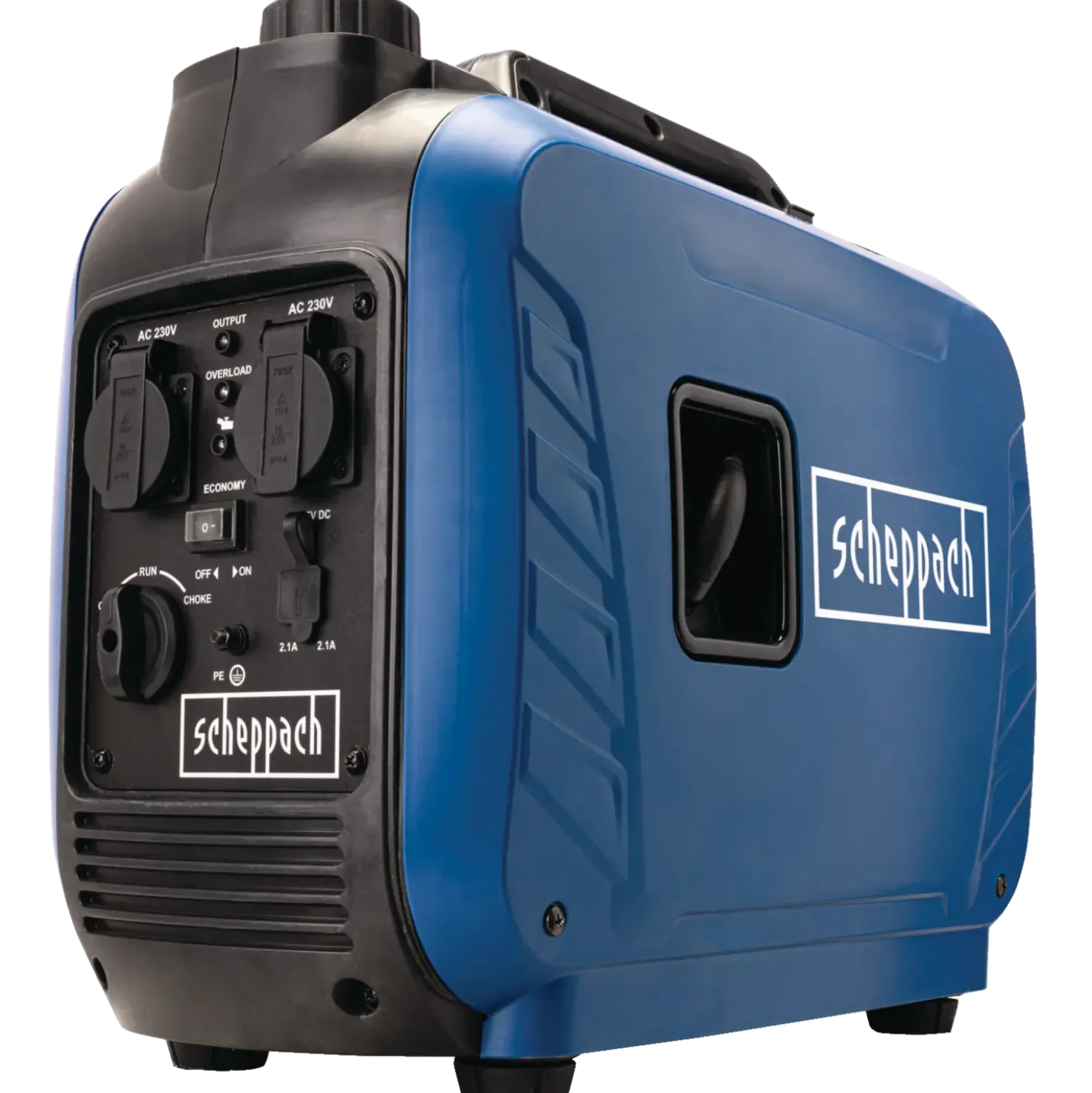 Scheppach SG2500i Generator m/inverter, benzin - 1600/2000 W