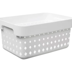 Seoul basket hvid S
