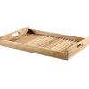 Serveringsbakke teak 38x53x5 cm