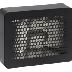 Shyn infrarød radiator 600W m/gennemføring inkl. 4m ledning sort