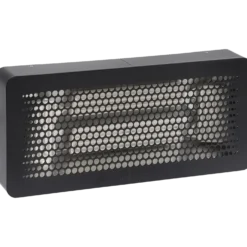 Shyn infrarød radiator 1200W m/gennemføring inkl. 4m ledning sort