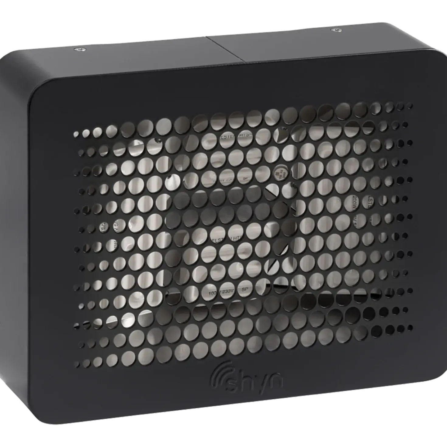 Shyn infrarød radiator 600W u/gennemføring sort
