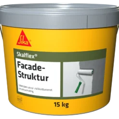 Skalflex facadestruktur grov hvid 15 kg