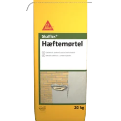 Skalflex hæftemørtel/tyndpuds grå 20 kg