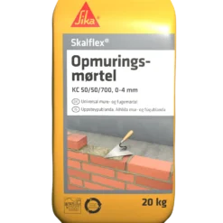 Skalflex Opmuringsmørtel KC 50/50/700 20 kg