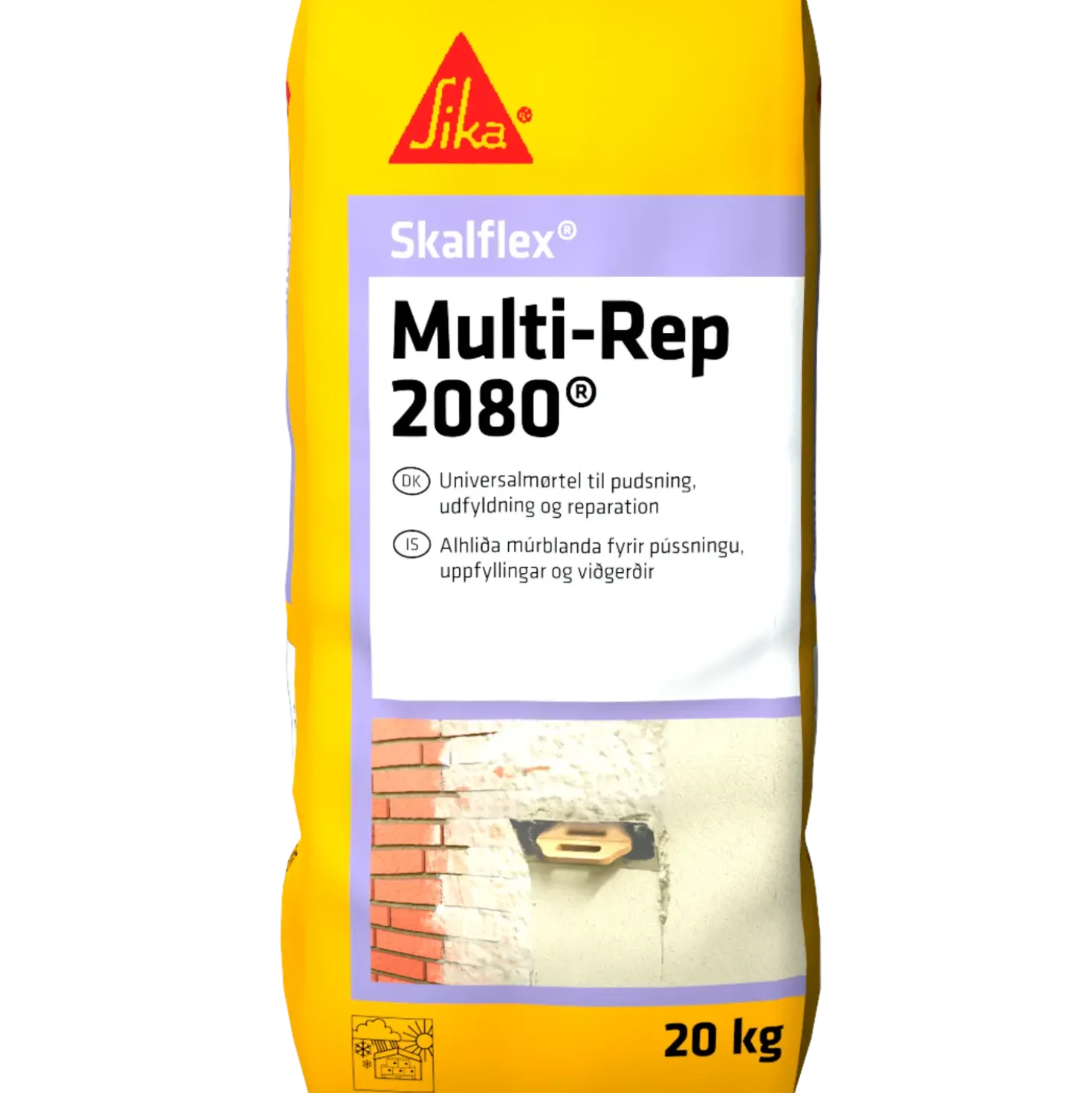 Skalflex reparationsmørtel 20 kg
