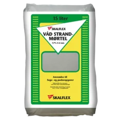 Skalflex strandmørtel våd 7,7% 15 L