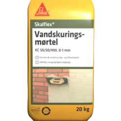 Skalflex vandskuringsmørtel 50/50/490 0-1 mm 20 kg