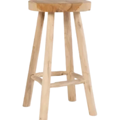 Skammel rund Ø30 cm teak