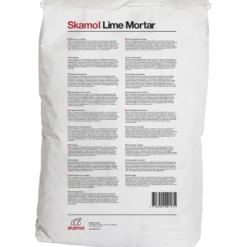 Skamol Lime Mortar kalkmørtel knækket hvid 20 kg