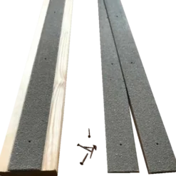 Skridsikker grp liste 50x1000 mm grå