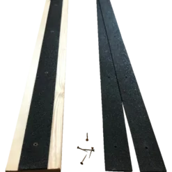 Skridsikker grp liste 50x1000 mm sort