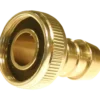Slangeforskruning 3/4" messing