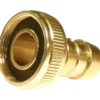 Slangeforskruning 1/2" messing