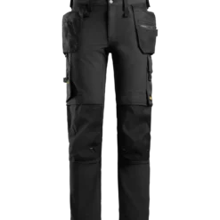 Snickers Allroundwork arbejdsbukser med hylsterlommer fuldstretch sort str. 54