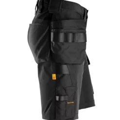 Snickers 6175 Allroundwork shorts 4-vejs stretch m/hylsterlommer sort str. 46