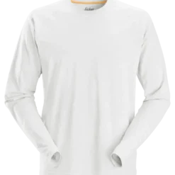 Snickers Allroundwork t-shirt langærmet hvid str. M