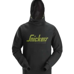 Snickers Logo hættetrøje sort str. M