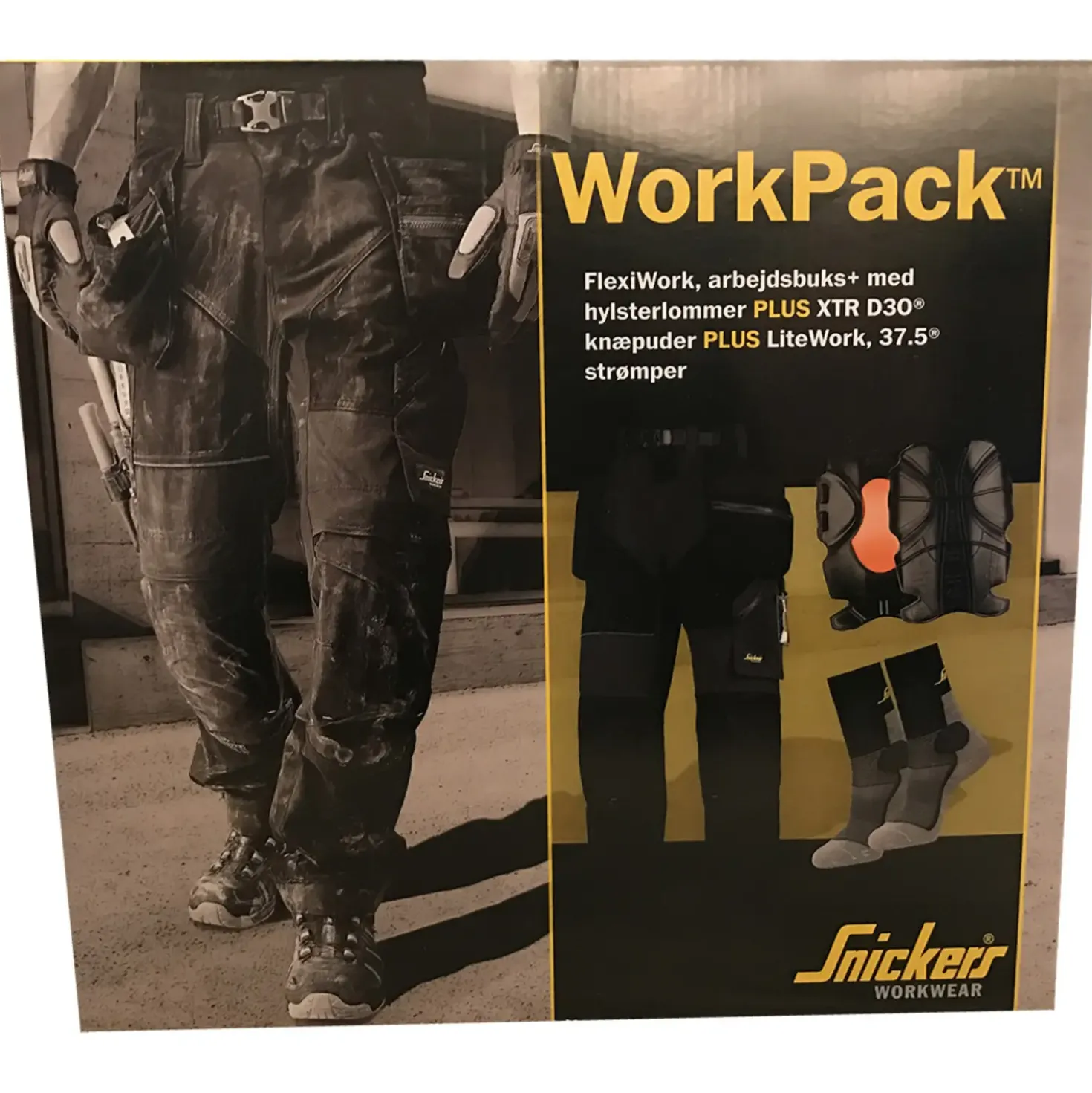 Snickers workpack sort str. 56/41-44