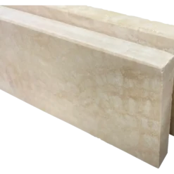 Sokkelfliser Marmor Travertin Suprem beige 7x61x1 cm