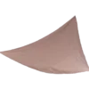 Solsejl trekantet 3,6 m taupe