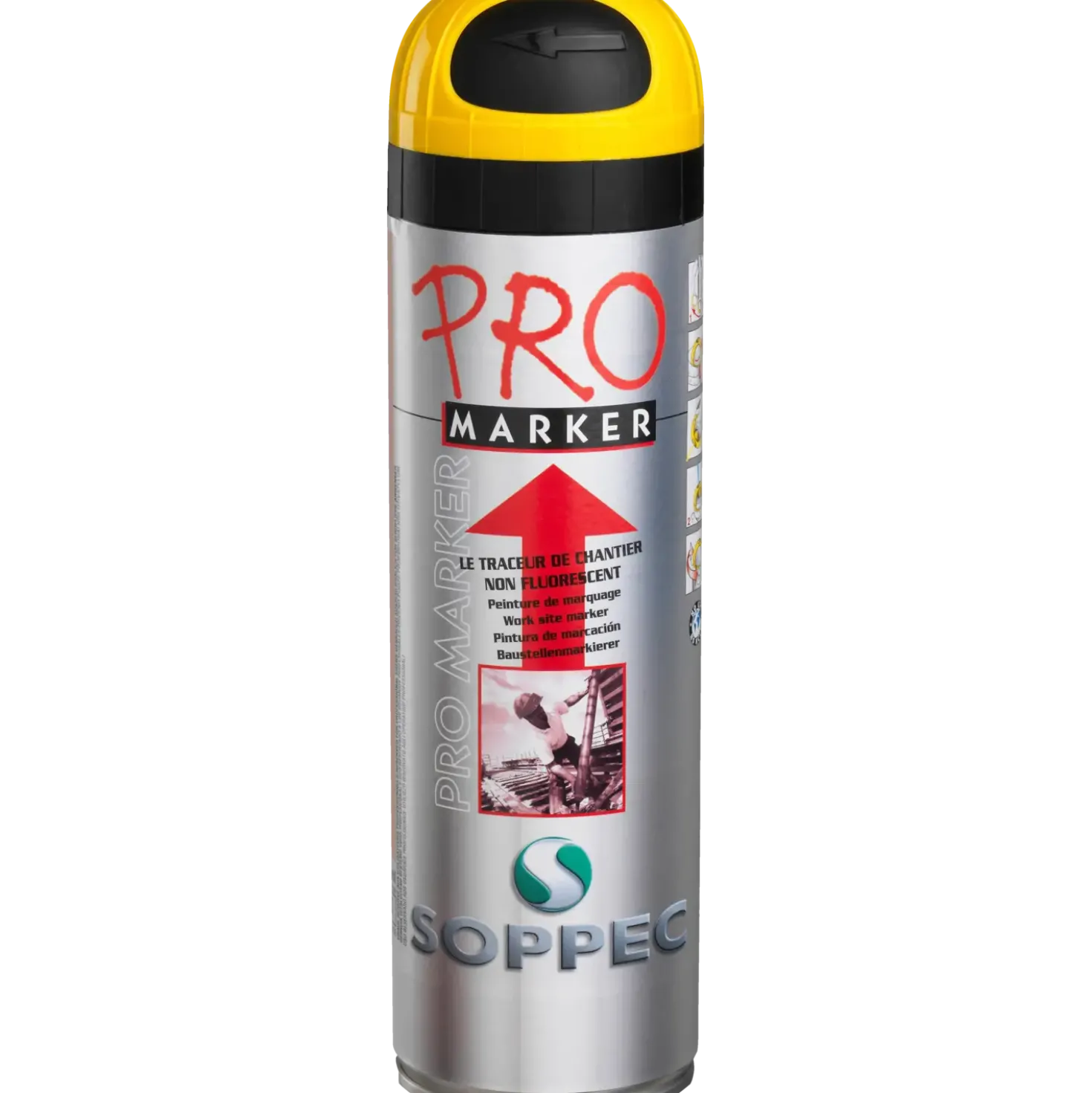 Soppec pro markeringsspray gul 500 ml