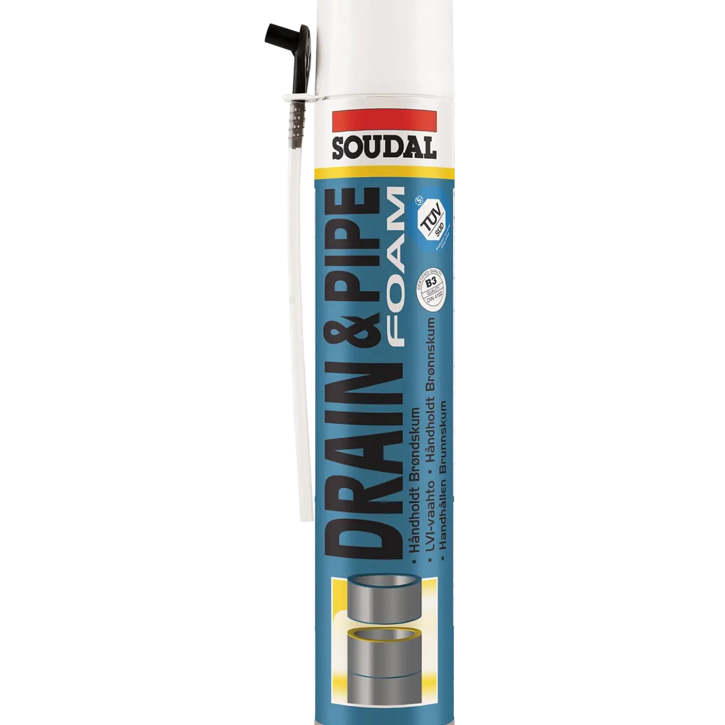 Soudal brøndskum håndholdt 750 ml