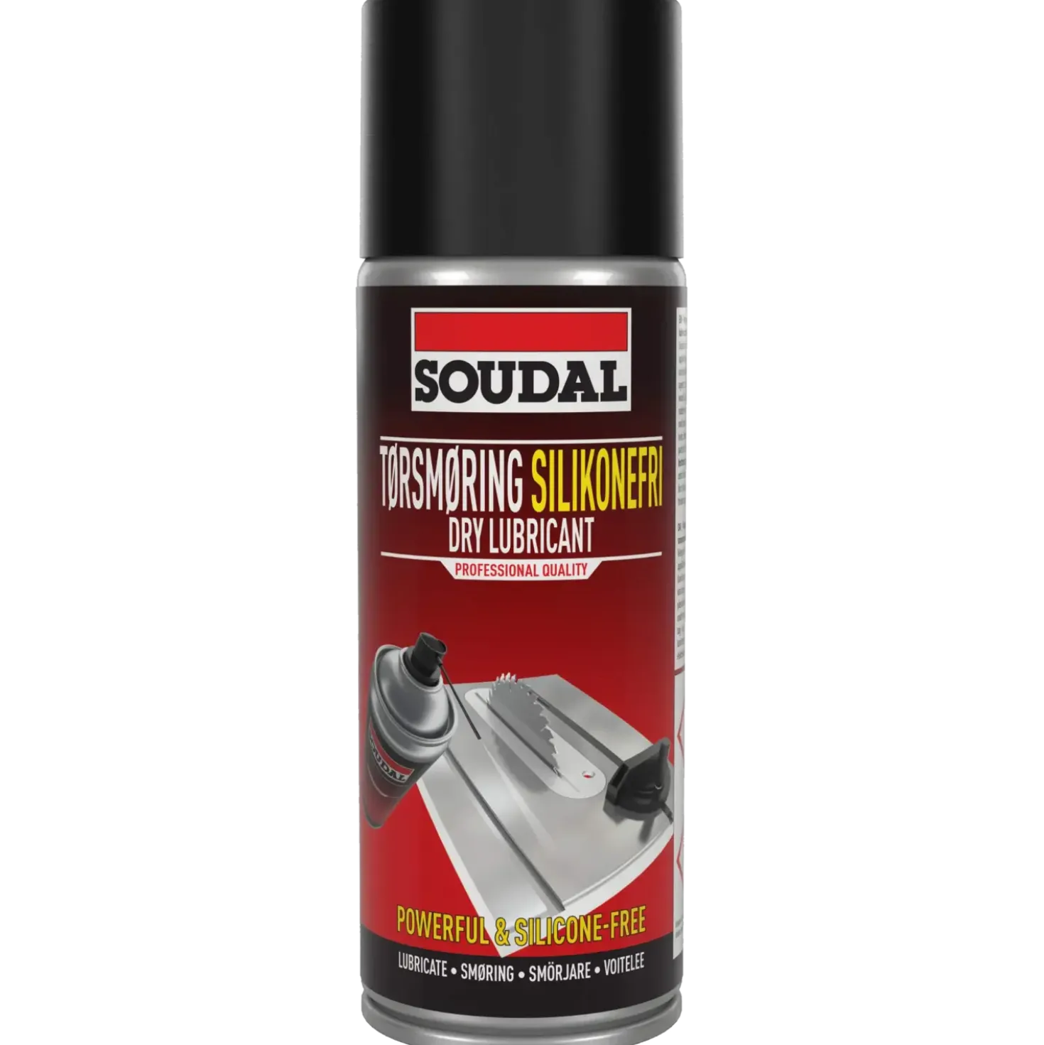 Soudal tørsmøring silikonefri 400 ML