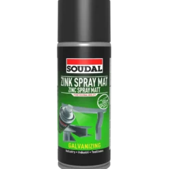 Soudal zink spray, koldgalvanisering mat 400 ml