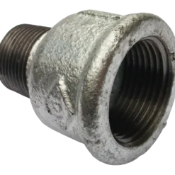 Spidsmuffe 1/2"x3/8" nr. 246 galv.