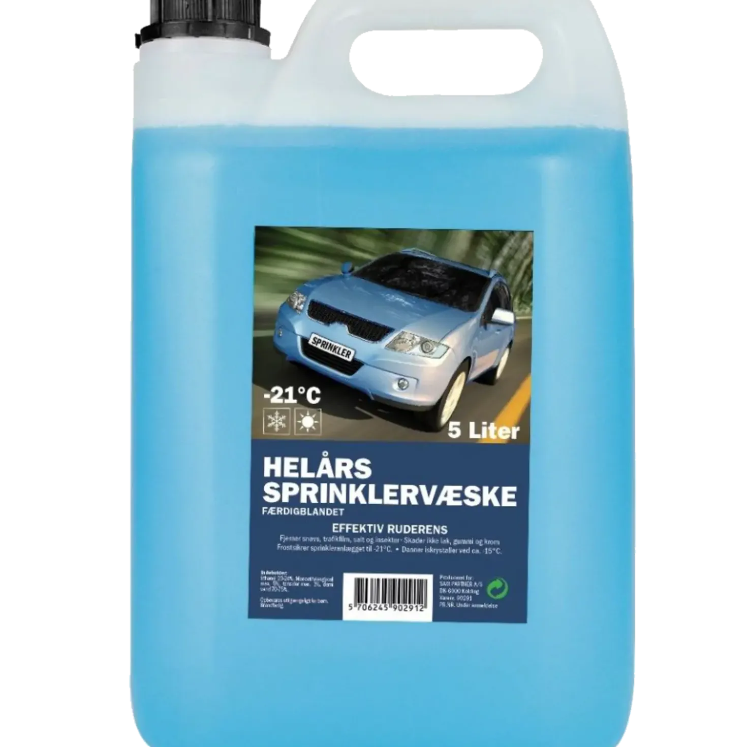 Sprinklervæske -21° 5 L