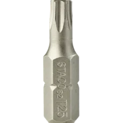 STACO 1/4" bits rustfri stål TX25 6 stk