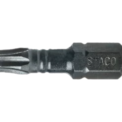 STACO bits 1/4"x25 mm TX25 Heavy duty torsion 8 stk