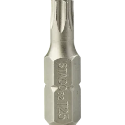 STACO bits 1/4"x25 mm TX 25 rustfri 2 stk