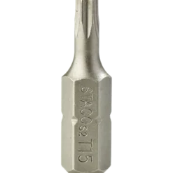 STACO bits 1/4"x25 mm TX 15 rustfri 2 stk