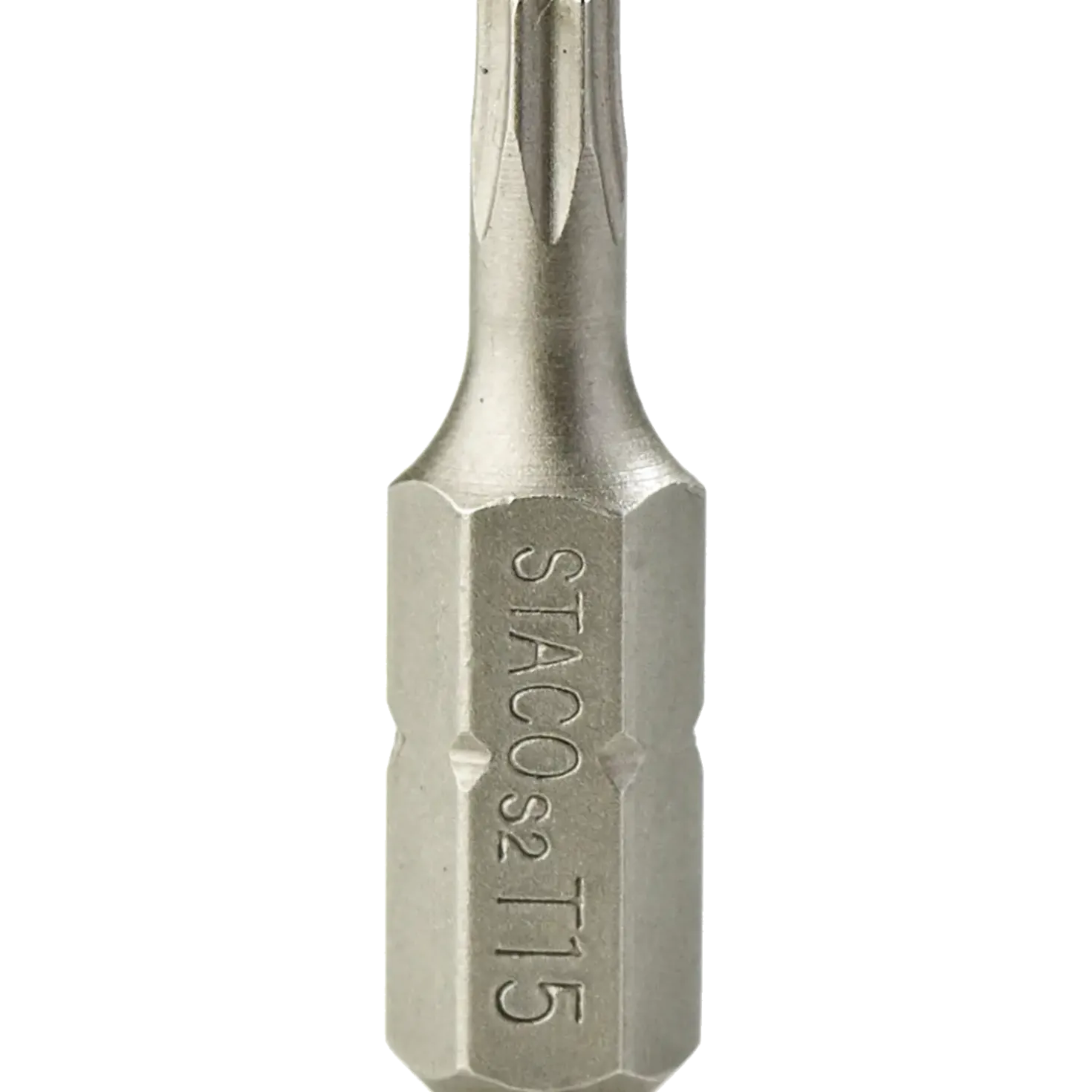 STACO bits 1/4"x25 mm TX 15 rustfri 2 stk