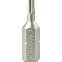 STACO bits 1/4"x25 mm TX 10 rustfri 2 stk